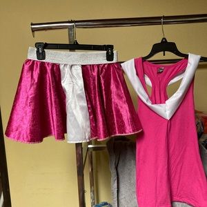 Rundisney aurora running costume size small